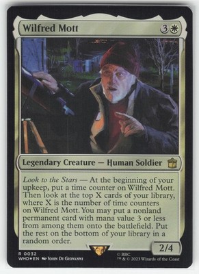 Wilfred Mott Foil Universes Beyond: Doctor Who 32 R NM MTG