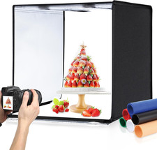 Light Box Photography, 24X24 Inch Large Photo Studio Light Box, Professional Dim