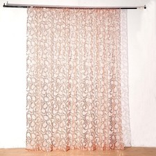 8ft x 8ft Tulle Photo Backdrop Curtain Drape Panel Embroidered Sequins Party