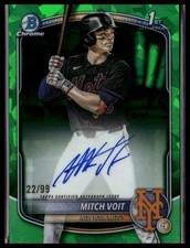 2025 Bowman Draft Sapphire Mitch Voit Green Sapphire Auto /99