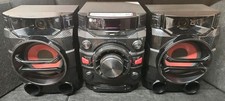 LG CM4360 Mini Hi-Fi System CD Stereo Bluetooth Radio Aux USB TESTED 