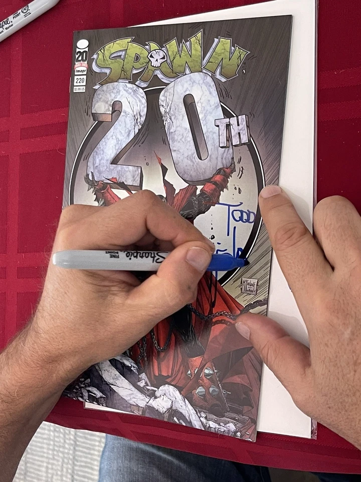 Todd McFarlane SIGNED Spawn #220 (Cover A) [2012] **Dedication Available** - Image 3 of 4