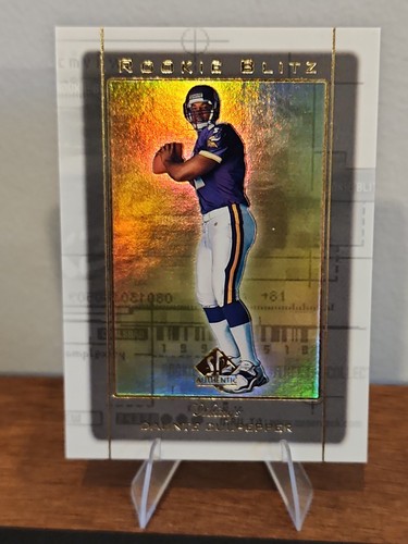 Daunte Culpepper #RB3 1999 SP Authentic Rookie Blitz card