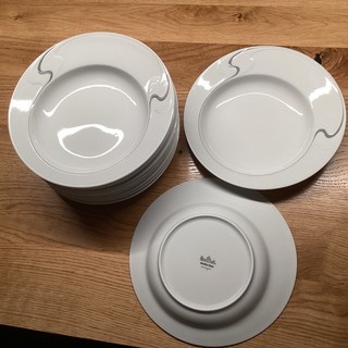 Rosenthal Asimmetria Schiefer 12x Tiefe Teller