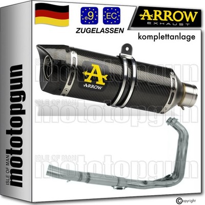 ARROW KOMPLETTANLAGE OP HIGH THUNDER CARBON C YAMAHA TRACER 7 2023 23 2024 24