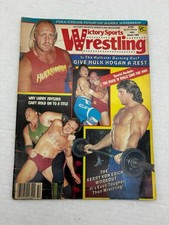 Victory Sports Wrestling Magazine 1985 Vintage HULK HOGAN KERRY VON ERICH WWF