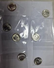 (7 Coins ) 1955-S Roosevelt Dime Uncirculated- Choice BU (R 7)