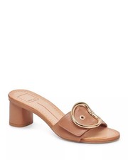Dolce Vita Women's Laika Slip On Buckled High Heel Sandals - Size 8