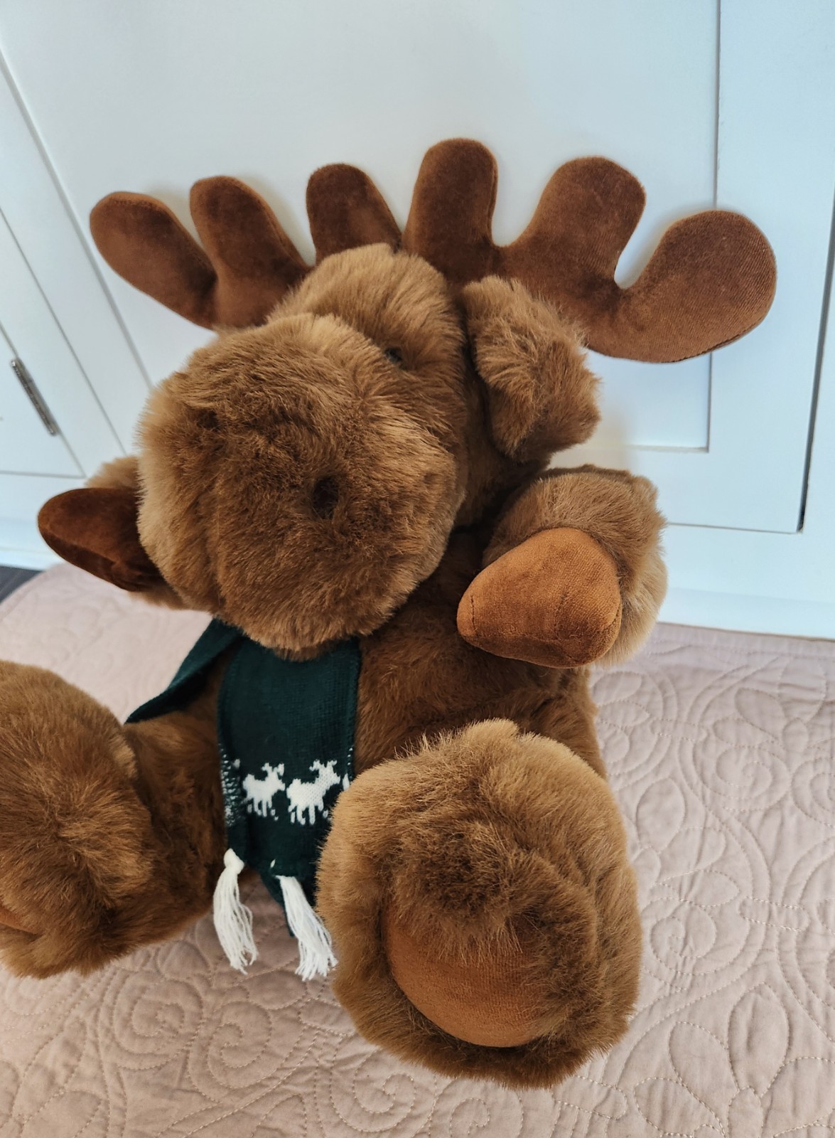 NWOT Vtg Bullocks PLUSH MOOSE 16" Northern Exposure 1990 TV Show Macy's
