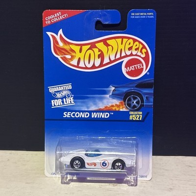 Hot Wheels Second Wind Collector #527  Mach 5  White Speed Racer