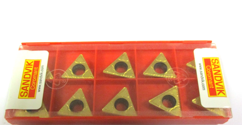 10 Inserti In Carburo Di Tungsteno TCMT 16T304 - Triangolari, Per Tornitura CNC Di Acciaio E Inox - 4