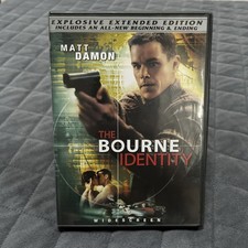 Matt Damon The Bourne Identity Extended Full Screen Edition DVD