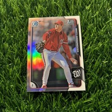 2015 Bowman Chrome Draft Refractors #183 Matt Crownover NATIONALS A87