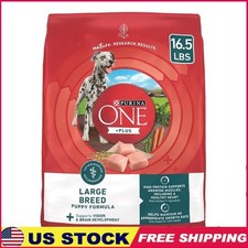 High Protein Puppy Food Large Dogs Real Chicken DHA Joint Support 16.5lb New 3.06 per pound