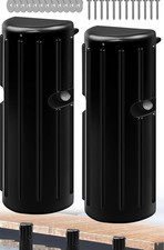 8" x 16" Boat Dock Bumpers Fenders, Thick Marine-Grade Reinforced PVC, Set of 2