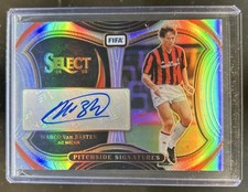 2024-25 Panini Select FIFA Marco Van Basten Pitchside Signatures Auto #PS-MVB