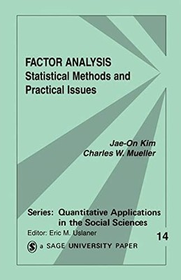 Factor Analysis: Statistical Methods and Practical Buch Sage Publications, Inc