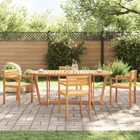 Massivholz Akazie Esstisch Garten Oval 200X90X75 Cm Terrasse