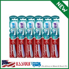 Colgate 360 Enamel Health Sensitive Toothbrush, Compact Head, Extra Soft - Pack
