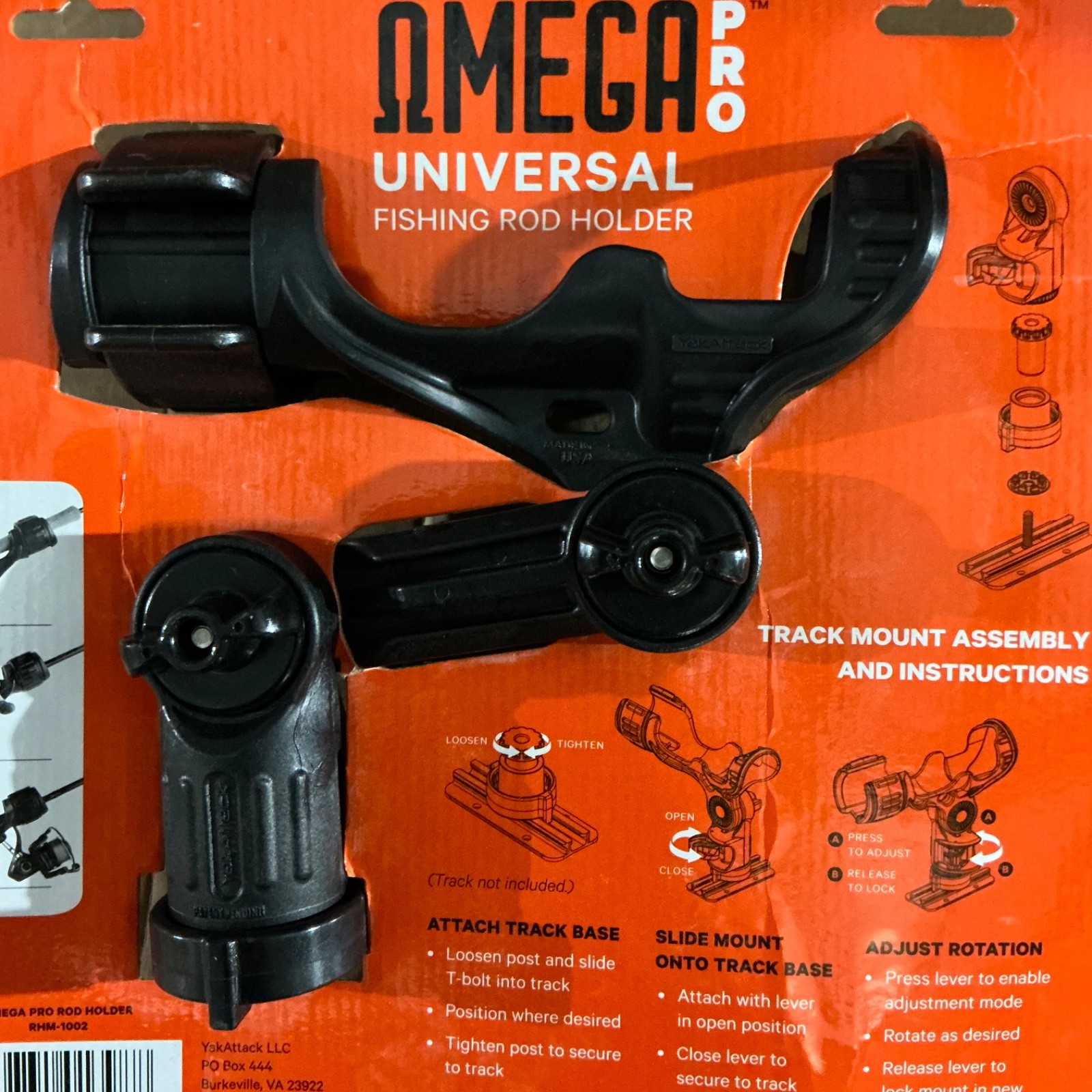 YakAttack Omega Rod Holder RHM1002