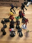 Vintage Figurine Lot Of 16, Star Wars, Marvel, DC Plus