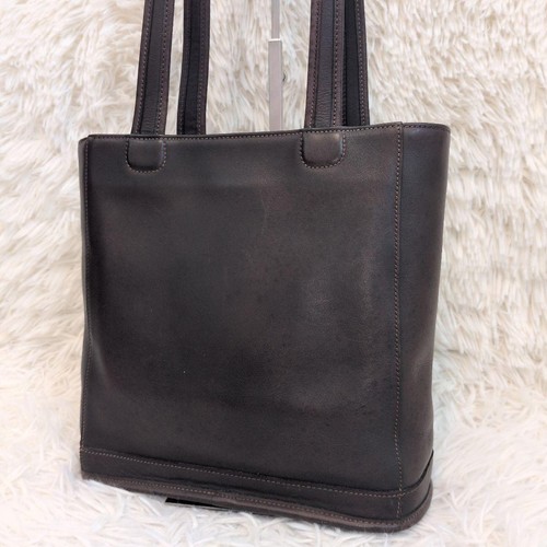 OLD COACH Tote Bag Dark Brown 9305 2a - Gem