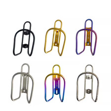 Gabbia porta borraccia bici da strada ultraleggera 29g in lega di titanio