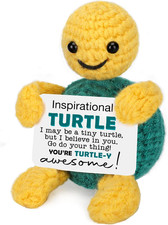 Funny Turtle Christmas Stocking Stuffers Baskets Gift for Teen, White Elephant B