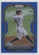 2021 Panini Prizm Tier II Blue Mojo Prizm 103/199 Giancarlo Stanton #180 04br