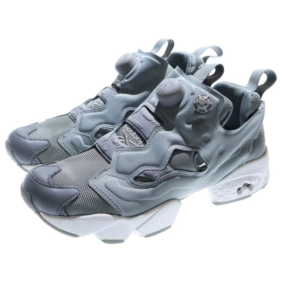 Reebok INSTA PUMP FURY OG V65751 Low Cut Sneakers Grey Womens US5 23.5cm Used 0b - Image 2 of 4
