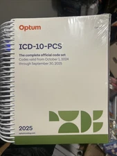2025 ICD-10-PCS Expert (Spiral) - Spiral-bound, by Optum - New
