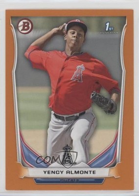 2014 Bowman Prospects Orange 29/250 Yency Almonte #BP93 fm0