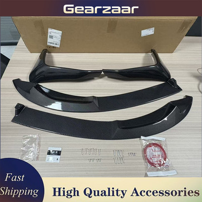 4pcs Front Lip Splitter Spoiler For 15-20 BMW F80 M3 F82 M4 F83 M4 MP Style US
