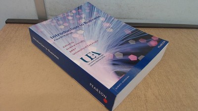 			Introduction to Business, Anonymous, Pearson, 2012, Paperback		