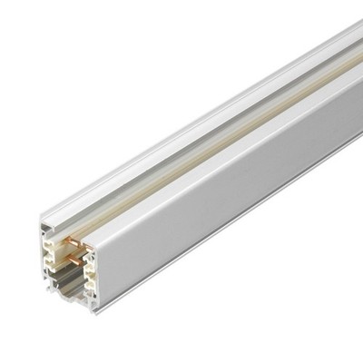 3-Phasen Stromschiene Aufbau silber 2m - NORDIC-ALUMINIUM GLOBALtrac XTS4200-1