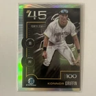 ⚾️⚾️⚾️ 2025 Bowman Chrome Konnor Griffin Top 100 Prospect Card #BTP-45 Pirates