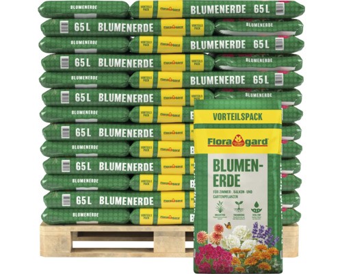 Blumenerde Floragard 42X65 L (= 2,73 M³) Palette-image