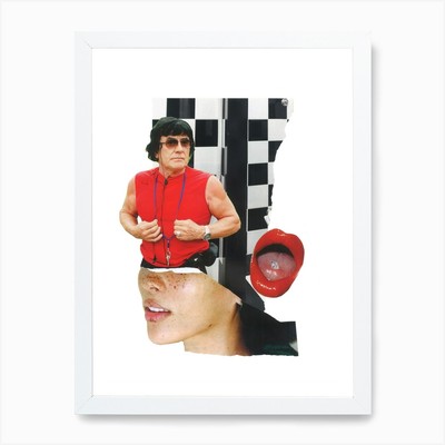 Fire Walk With Me Kunstdruck gerahmt Wandbild Poster Leinwanddruck Bild