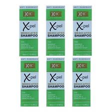 Xpel Medicated Shampoo 300ml - Pack of 6 8.62 per litre