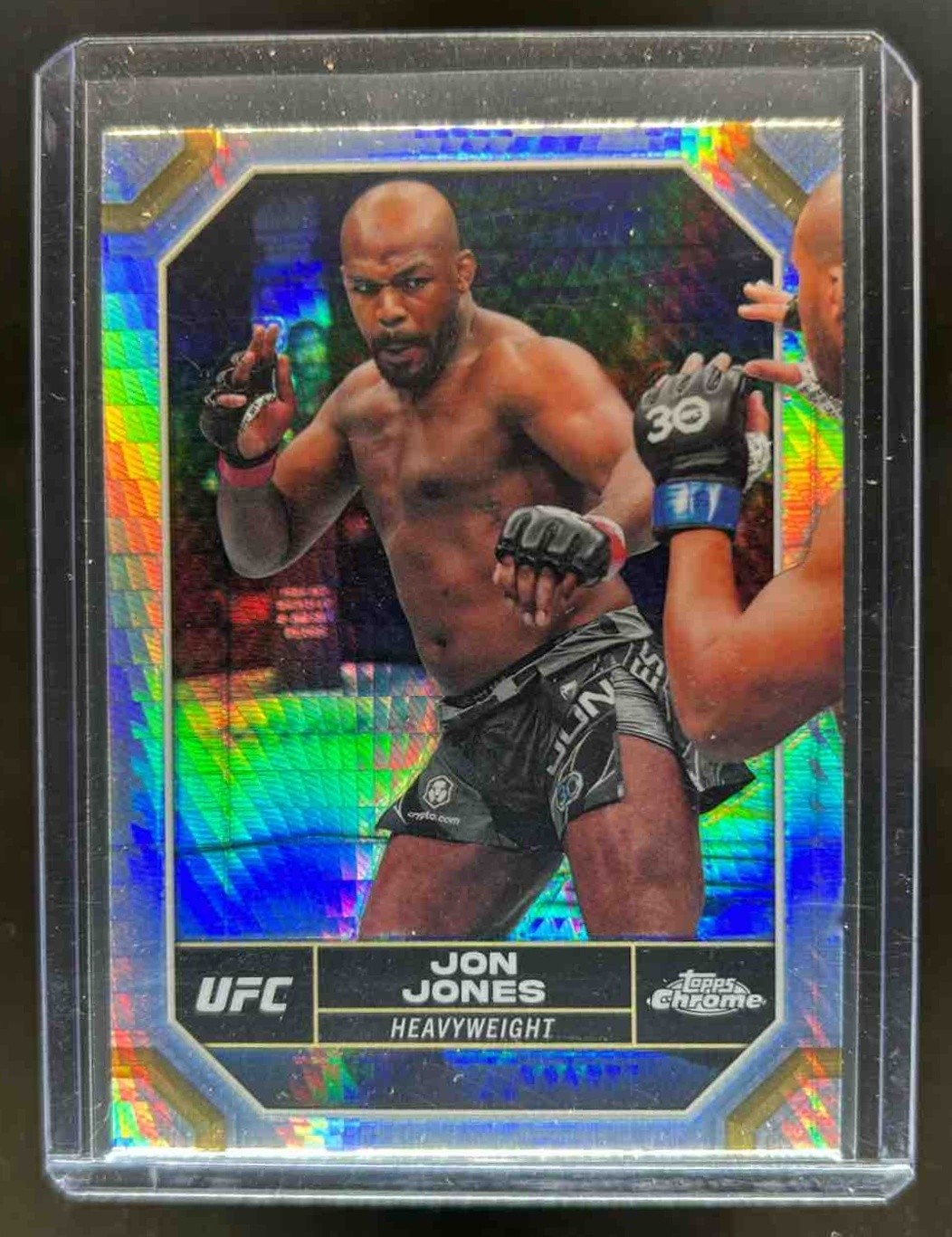 2024 Topps Chrome UFC Jon Jones Prism #97