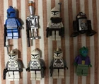 Lego Starwars Minifigure Lot: Clone Wars