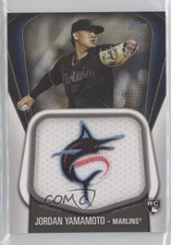 2020 Topps Jersey Sleeve Jordan Yamamoto #JJSP-JY Rookie Jumbo Patch RC 10ou