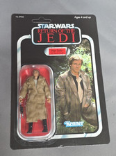 Star Wars Vintage Collection VC62 Han Solo Trench Coat Action Figure MOC ROTJ