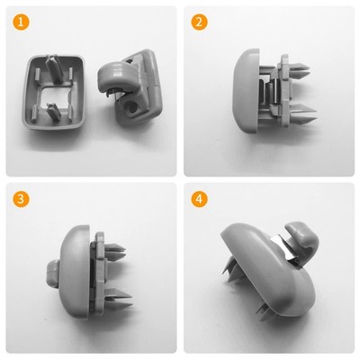 Zonnebrillen Visor Clip, Holder van de vizier zonnebrillen | PU lederen auto vizier zonnebrilhouder,Portable Auto Organisation for Sedan Vehicles MPV Pick -up Truck