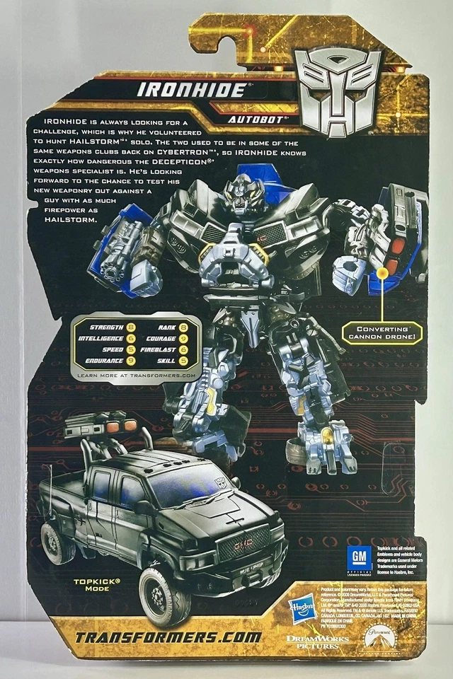 Transformers Autobot Alliance Hunt for the Decepticons Ironhide NEW SEALED MOSC - Image 2 of 4
