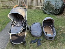 Mamas and Papas Ocarro Pushchair and Bassinet Set Grey