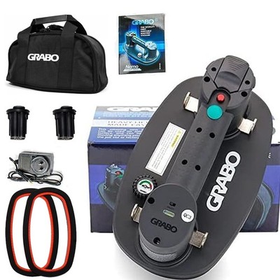 Nemo GRABO Batterien x2 Elektrischer Vakuum-Saugnapfheber Akku Saugnapf bis170KG