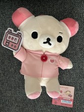 New Rilakkuma Plush Korilakkuma Gaming Pink Edition Doll San-X Japan - US SELLER