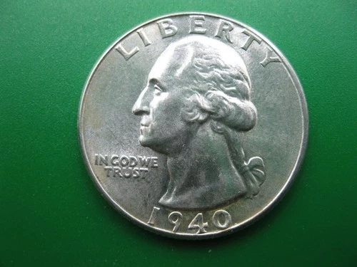 1940 Washington Quarter Dollar Ch/Gem BU!! #1112602