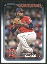 2024 Topps #116 Emmanuel Clase Cleveland Guardians 51072